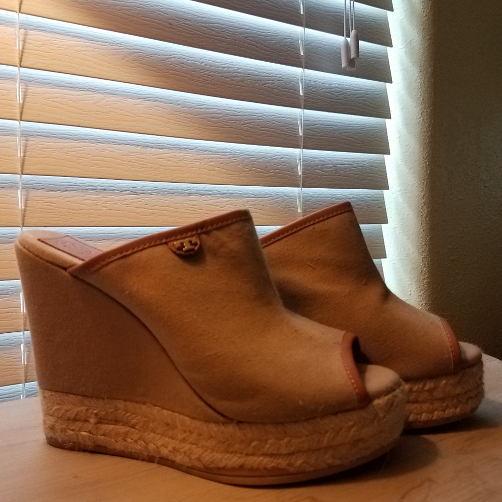 Tory Burch wedges